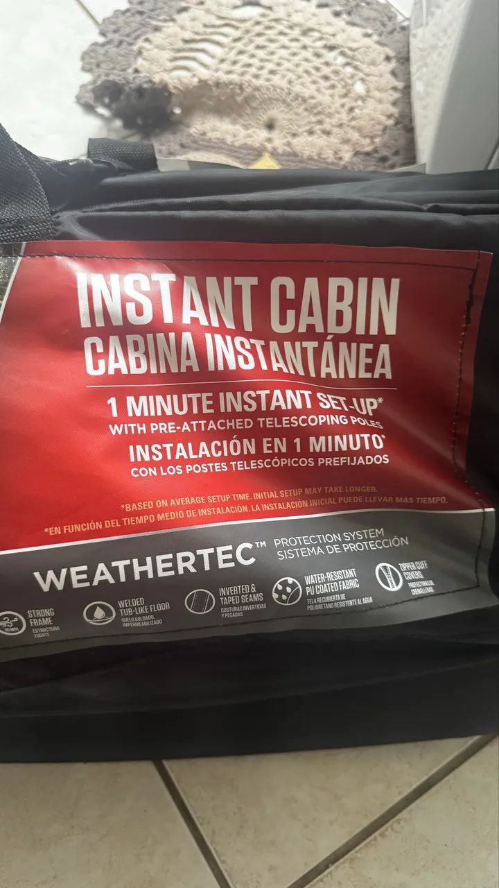 BARRACA Coleman cabina instantânea 6 pessoas nova - Foto 3