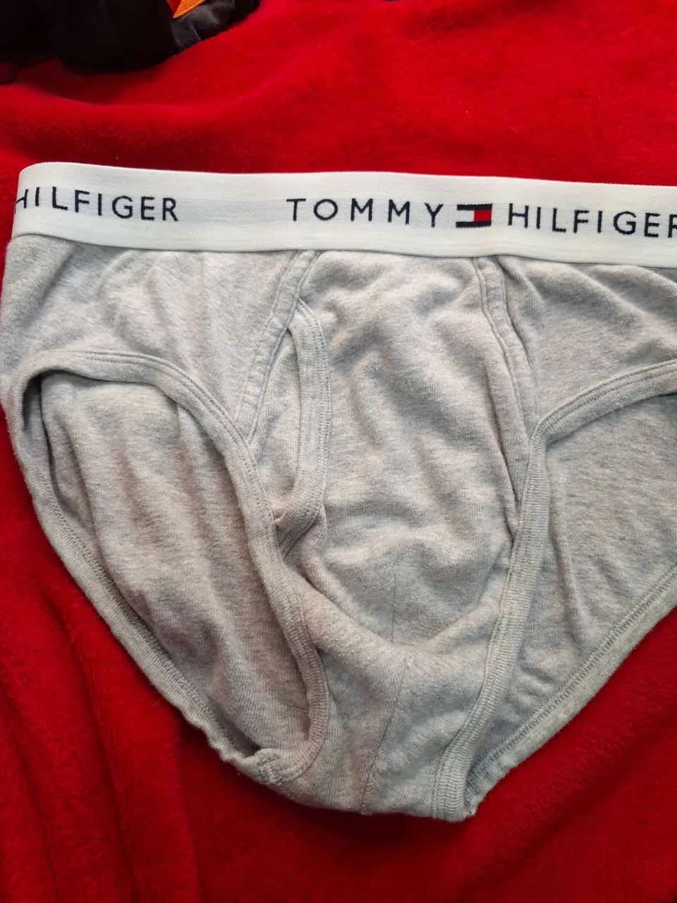 Cueca slip com elástico Tommy Hilfiger, tamanho M - Foto 4