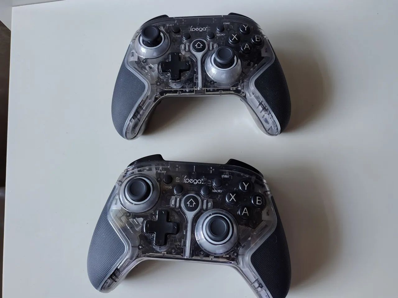 02 Controles Ípega 9666-T (Compatível com PS3/PS4/PC e Android)