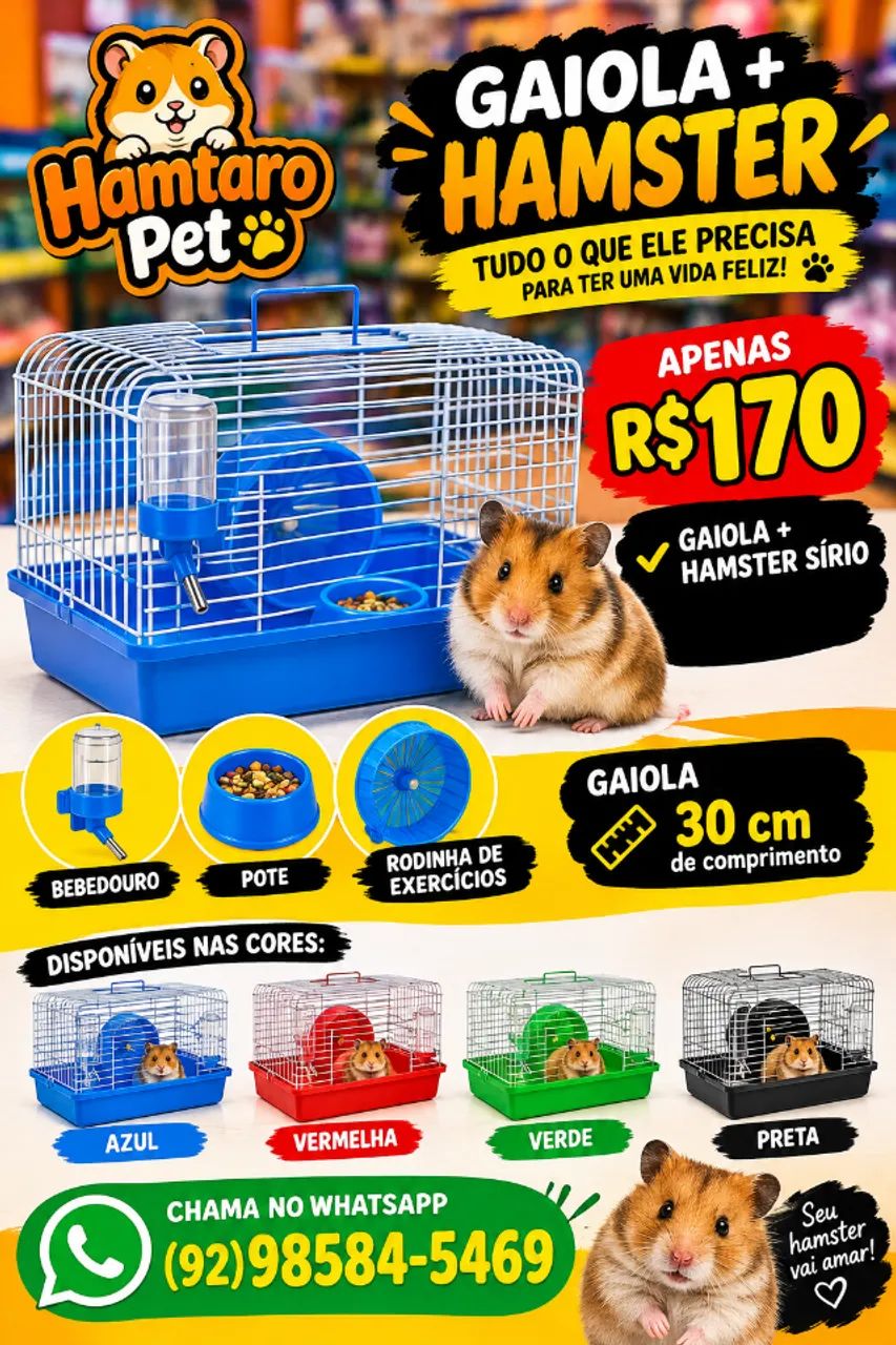Gaiola & Hamster - Foto 3