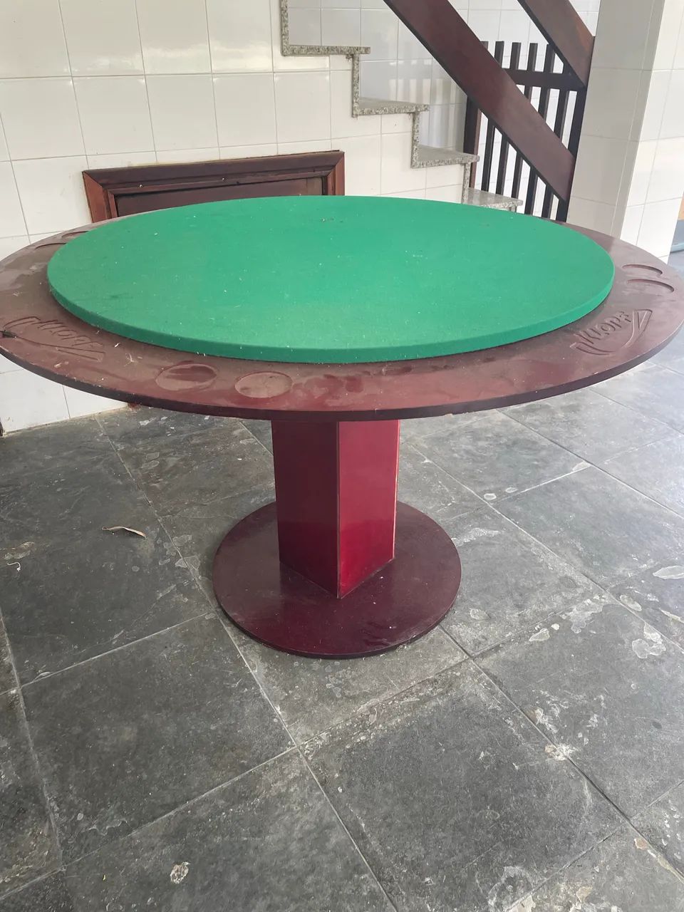 Mesa de jogos de cartas 