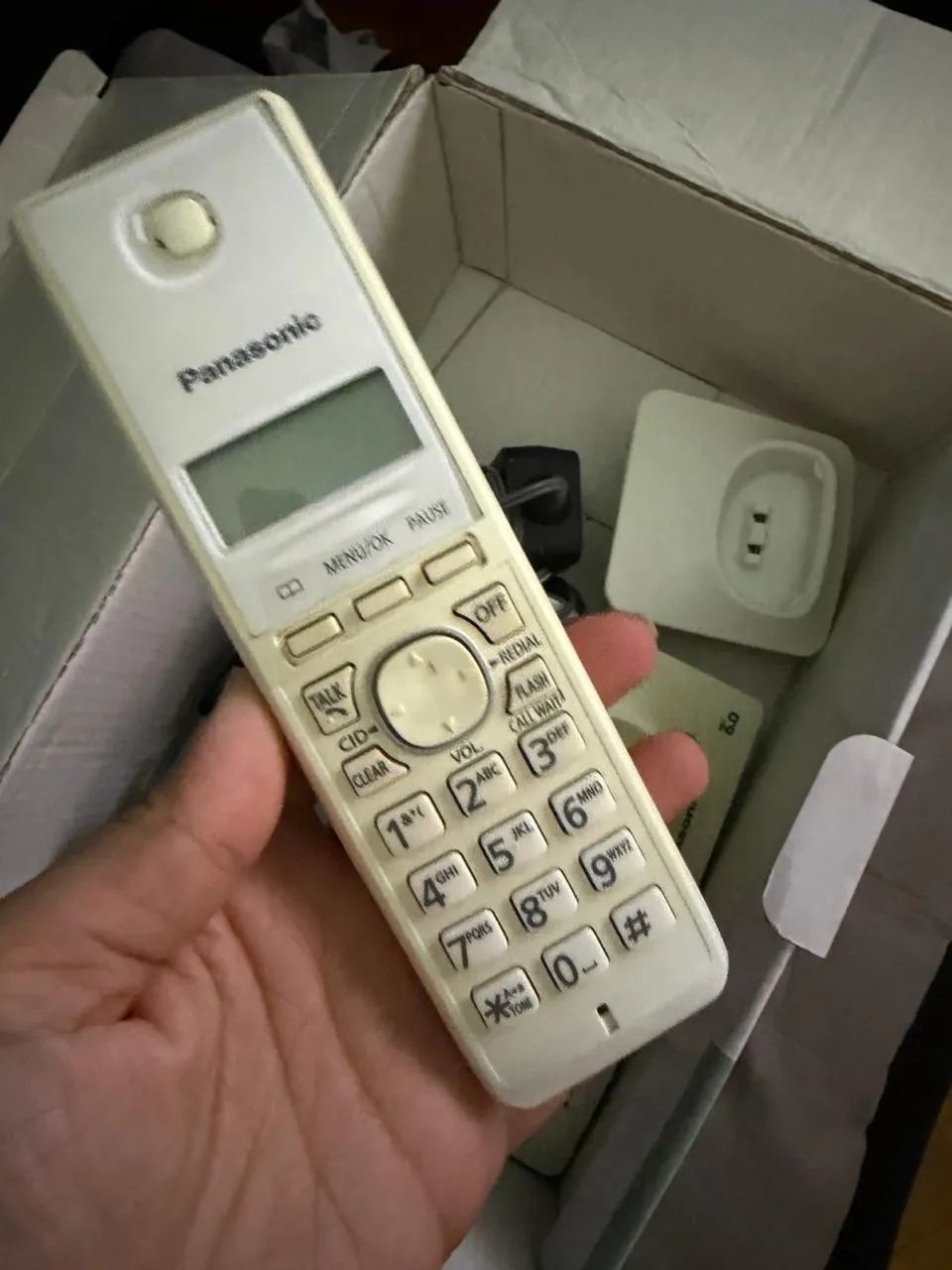 Telefone sem fio - Panasonic em perfeito estado!!! - Foto 3