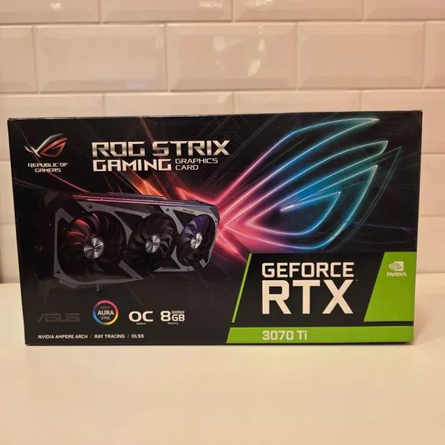 Placa de Vídeo ROG STRIX GeForce RTX 3070 TI - 8GB - OC - Foto 2