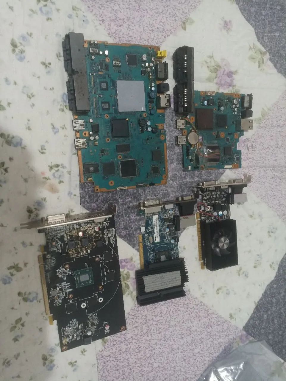 Lote Sucata eletrônica ,PS2 e Placas de vídeo  - Foto 2