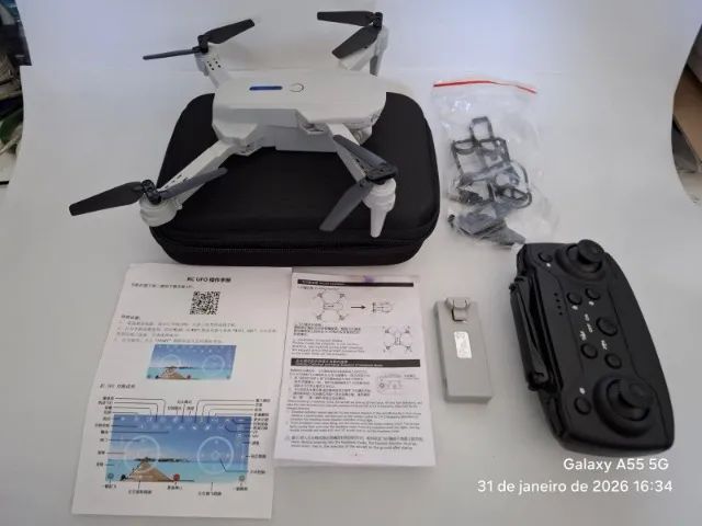 Drone E88 Pro com Câmera - Usado - Sem GPS - Foto 4