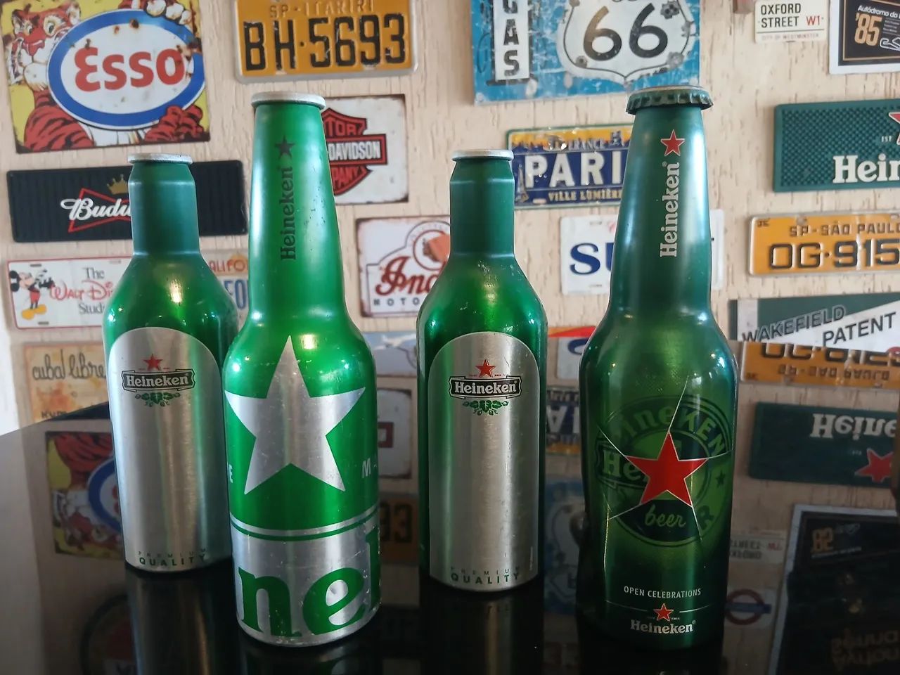 Garrafas de alumínio Heineken  - Foto 2