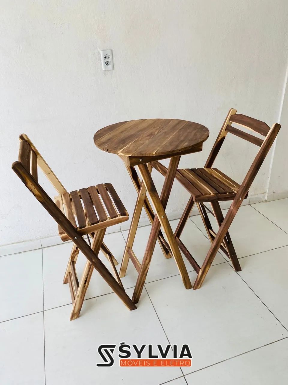 Conjunto bistrô dobrável  - Foto 3