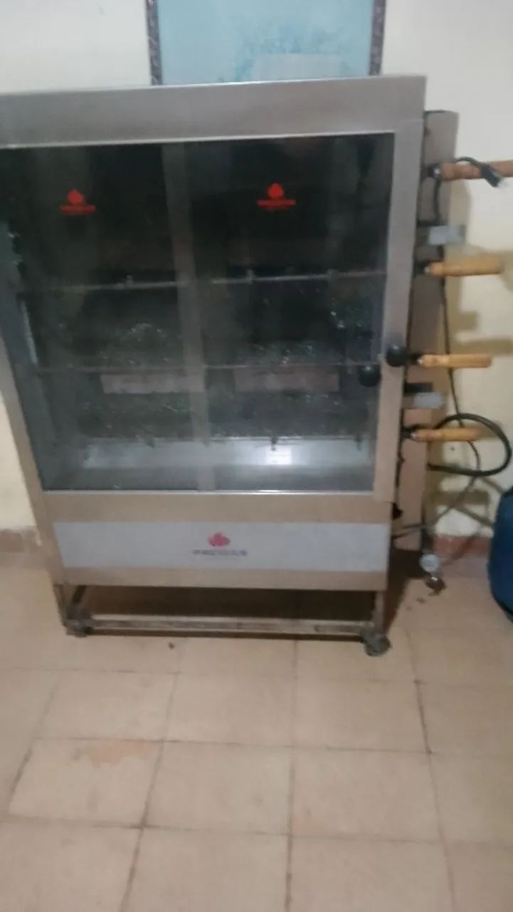 Galeteira a gás 