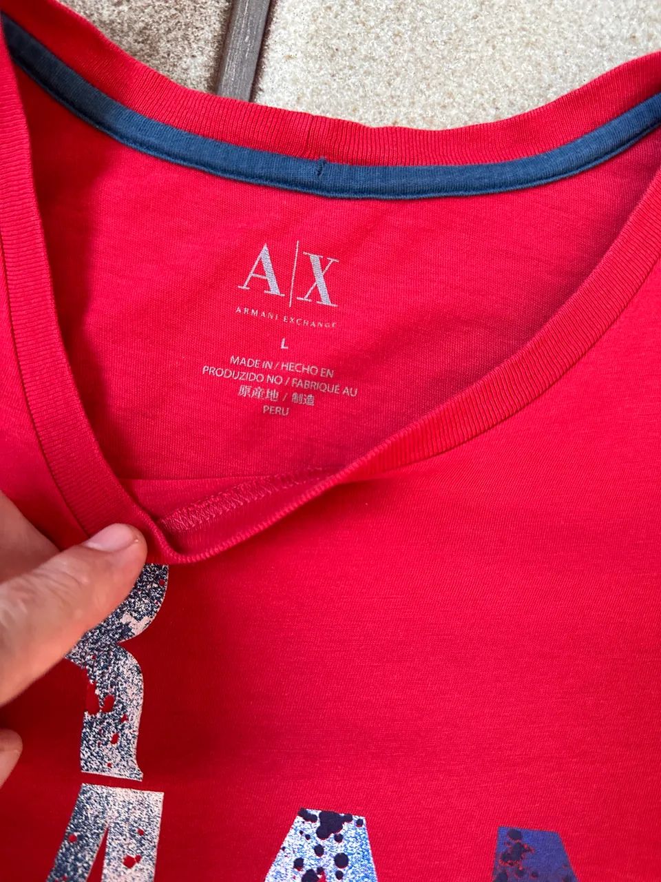 Camisa Armani Exchange (G) usada - Foto 4