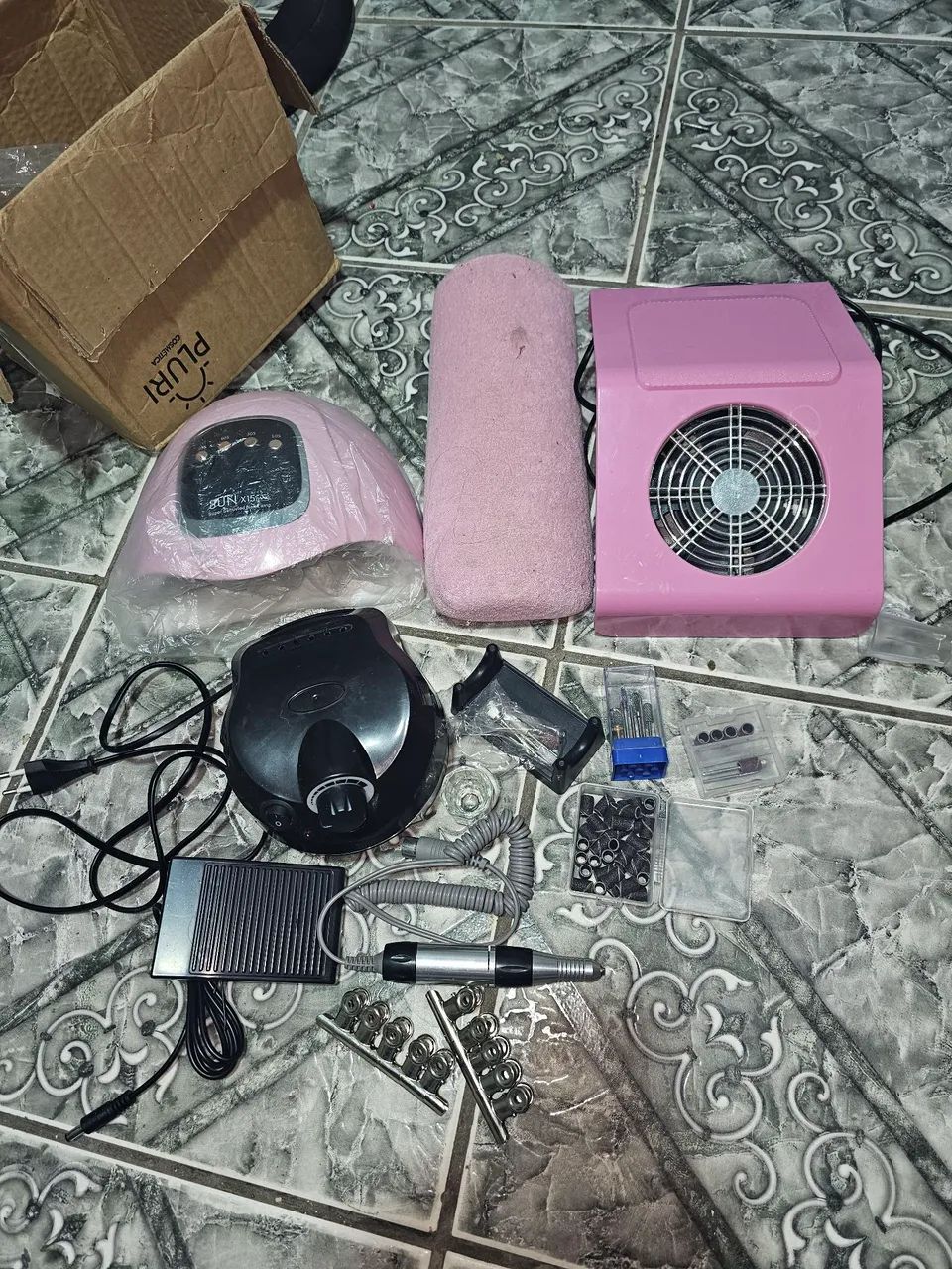 Kit completo alongamento e unhas de gel 