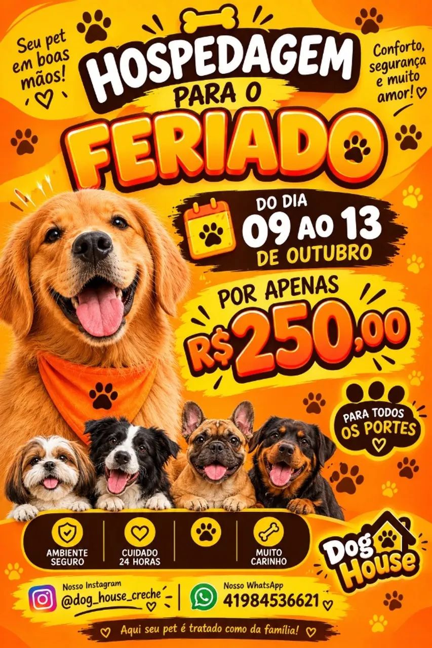 Hospedagem para cães