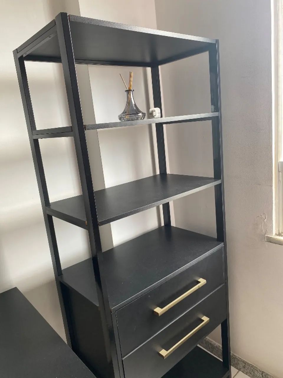 Escrivania + Estante em modelo industrial  - Foto 3