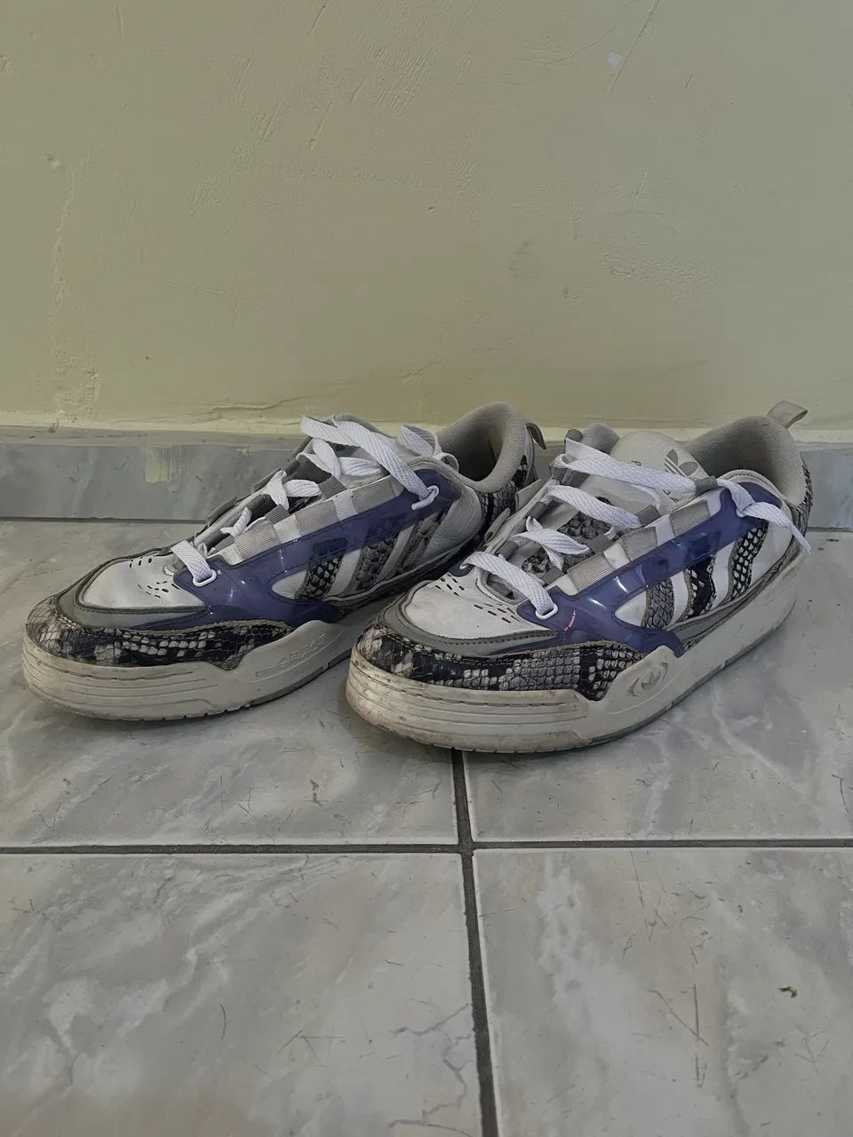 Adidas ADI2000 Cloud White/Purple Snake - Foto 2
