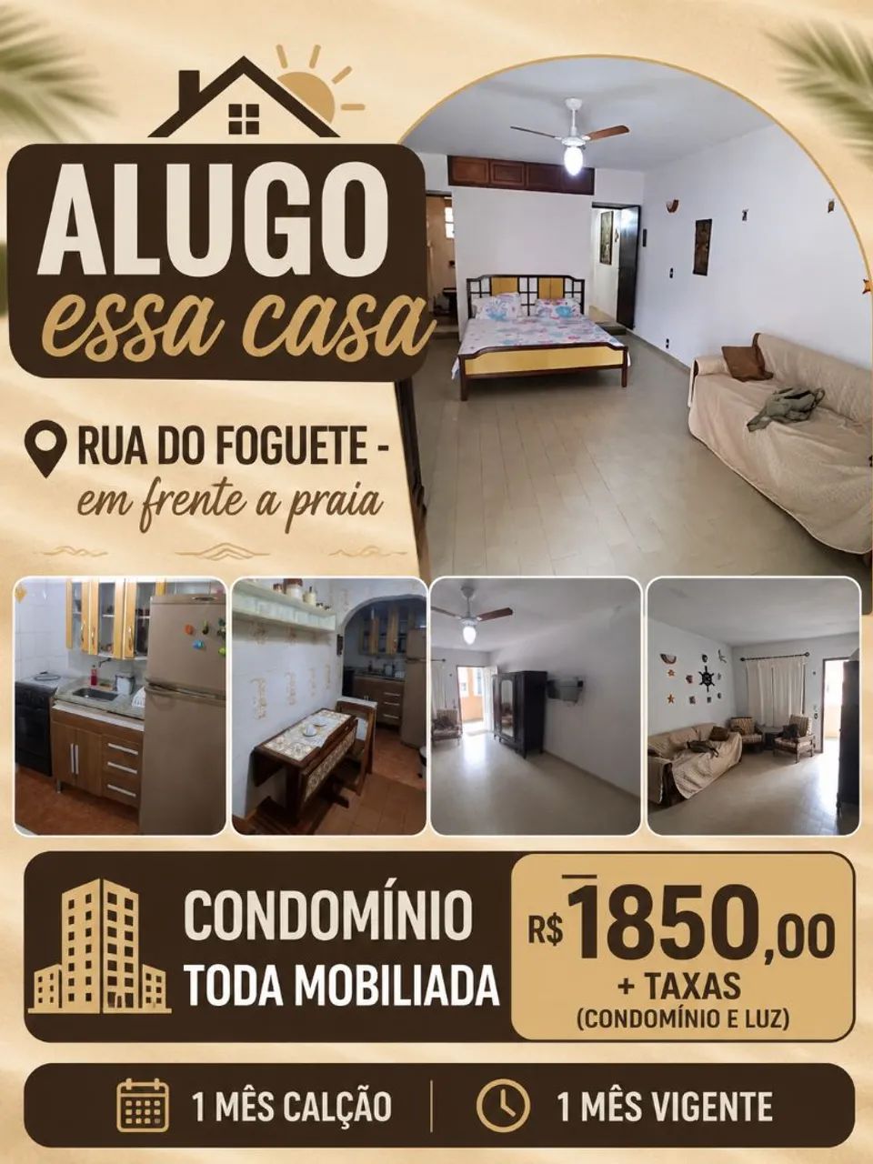 Casa no Foguete mobiliada