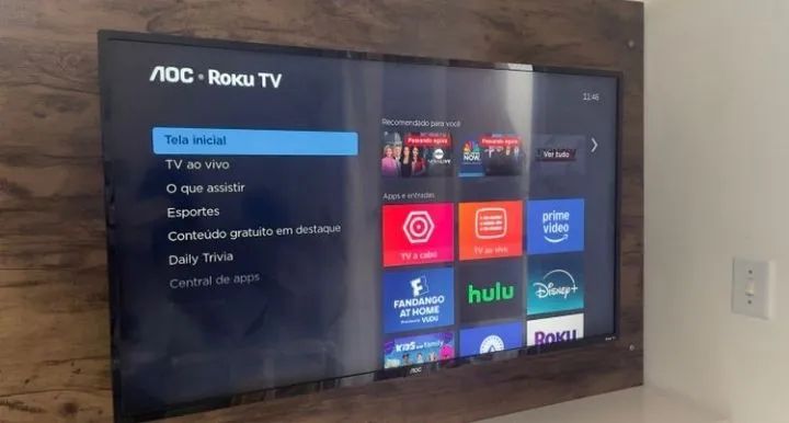 Televisão smart 43"