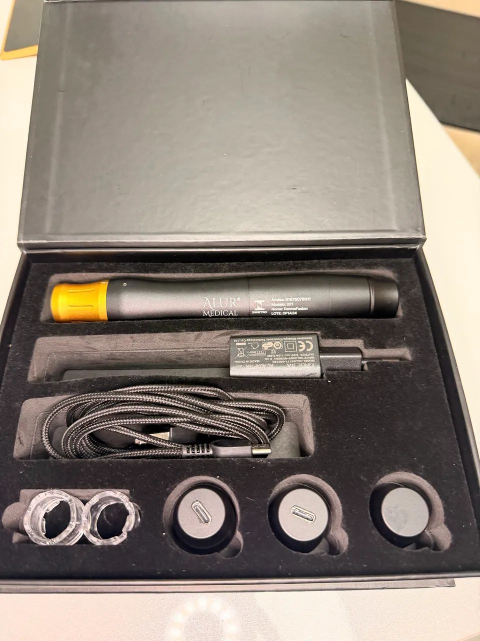 Caneta microagulhamento infusão automática Alur