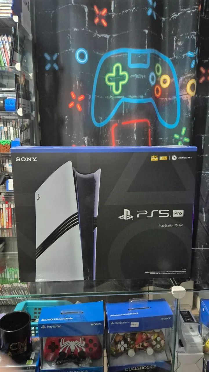 PS5 PRO, 2tb, lacrado, com NF e Garantia, aceitamos cartões ate 18x