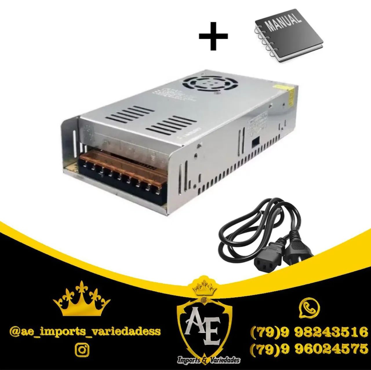 Fonte chaveada 50 Amperes 
