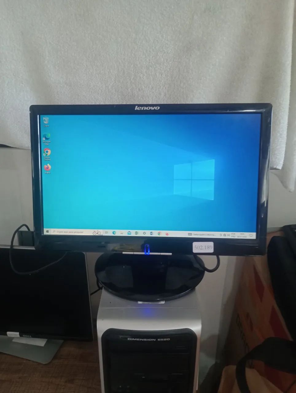 Monitor Lenovo 19 polegadas Funcionando tudo