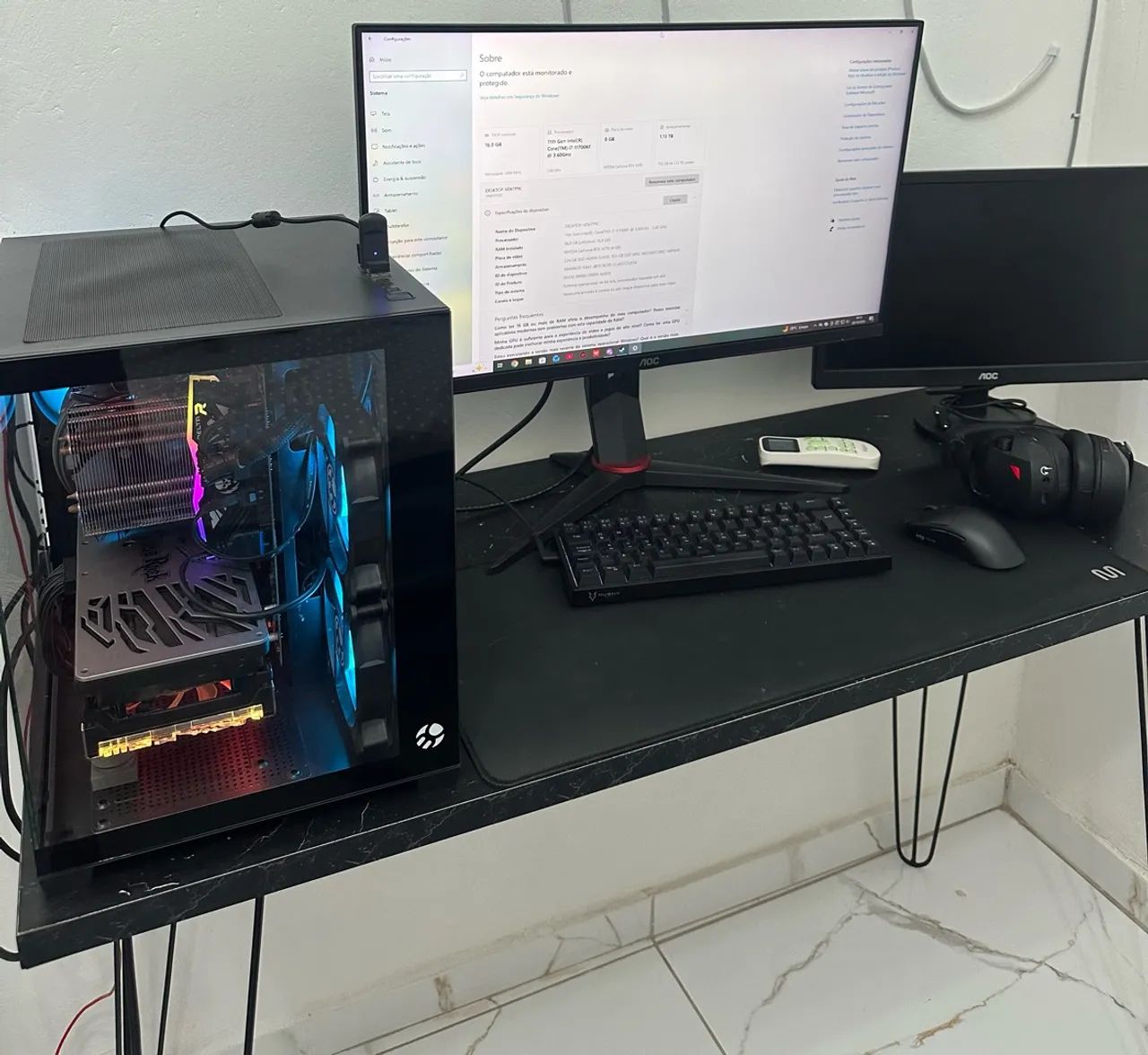 PC gamer completo Roda TUDO!