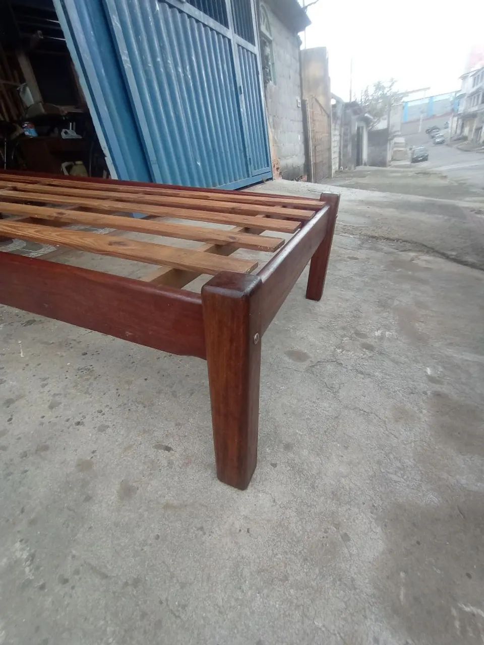 Cama de solteiro de madeira macanaiba 399,00 - Foto 2