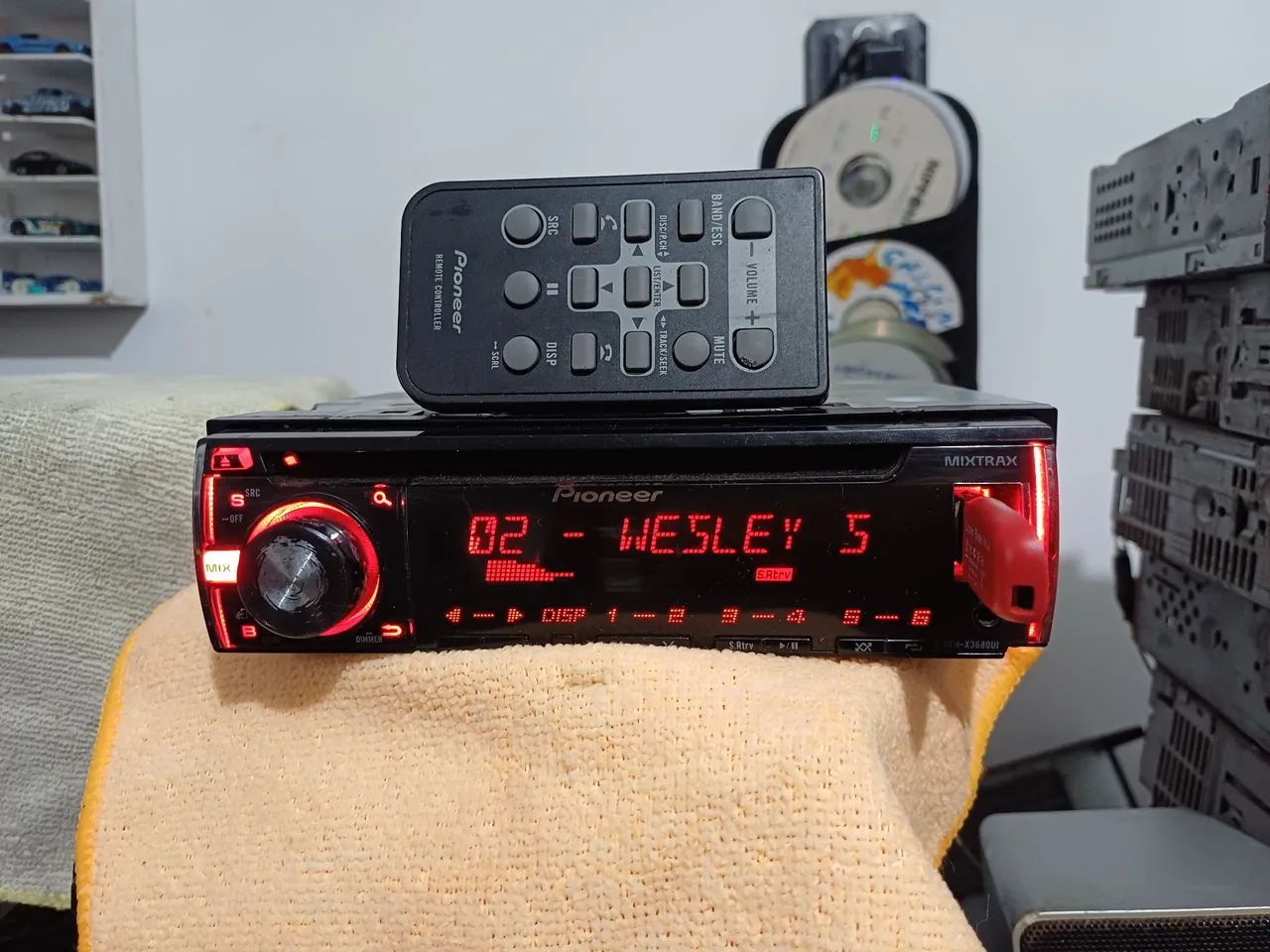 Pioneer Deh x3680ui ( COM BLUETOOTH NO AUXILIAR) - Foto 3