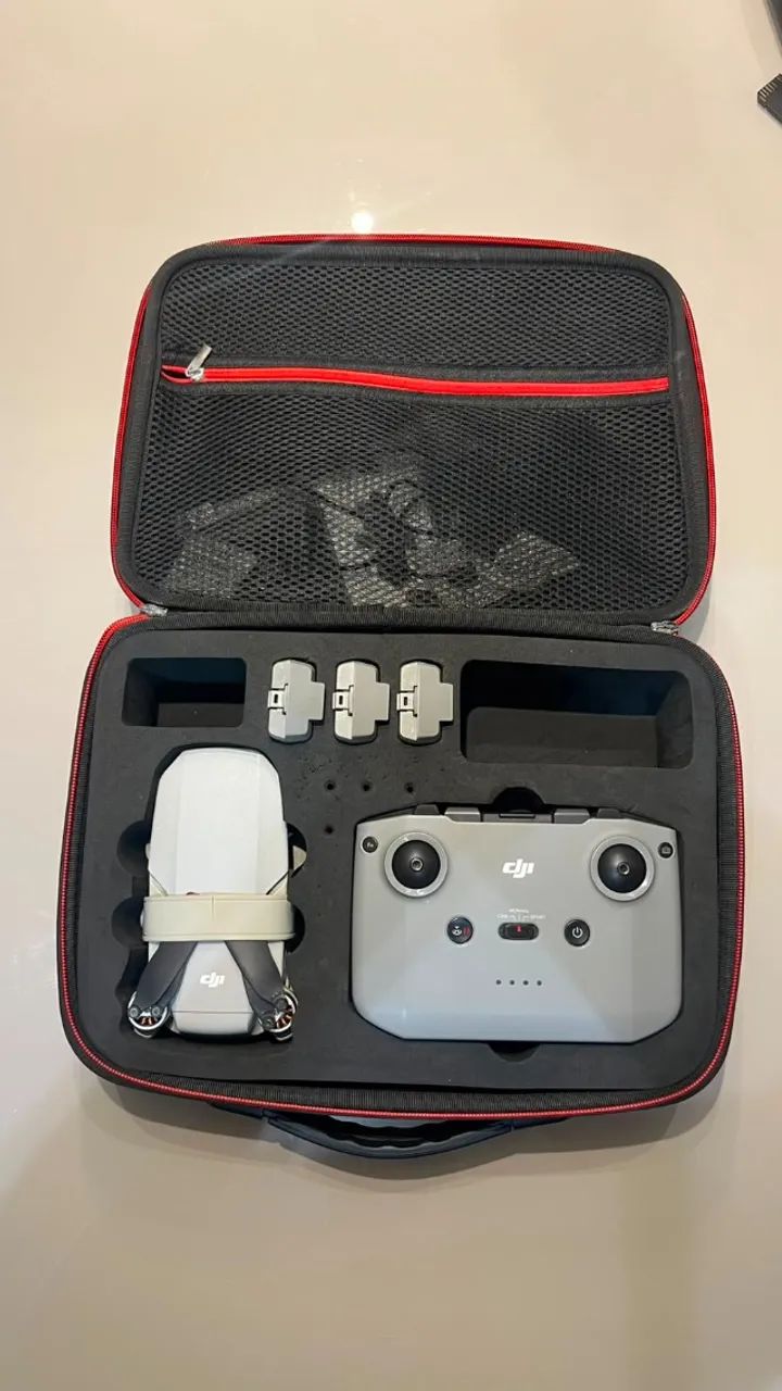Drone Dji Mini 2 Fly More Combo 4k, Com Gps E 3 Baterias - Foto 2