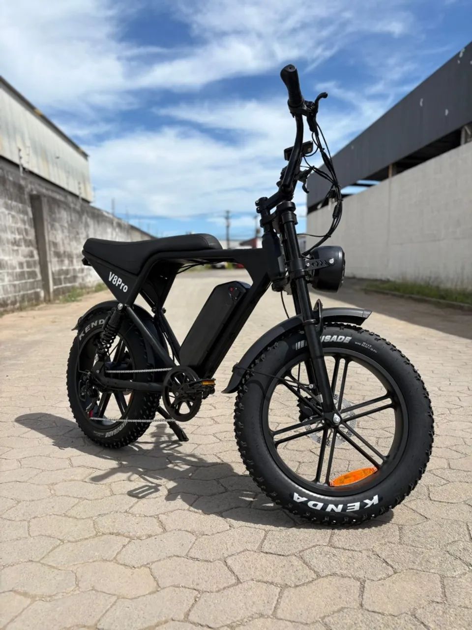 Bicicleta elétrica V8 PRO - Foto 2