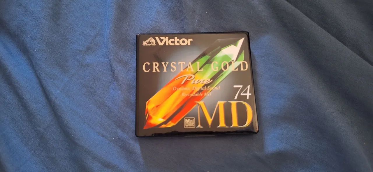 Mini Disk Victor novo lacrado