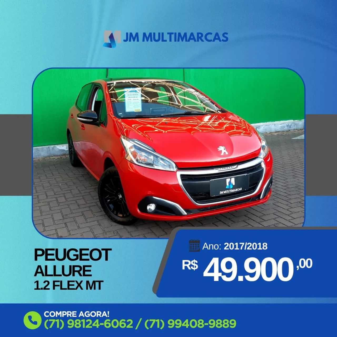 Peugeot 208 ALLURE 1.2 12V FLEX 2018