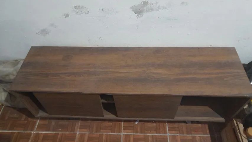 Rack com marcas de uso