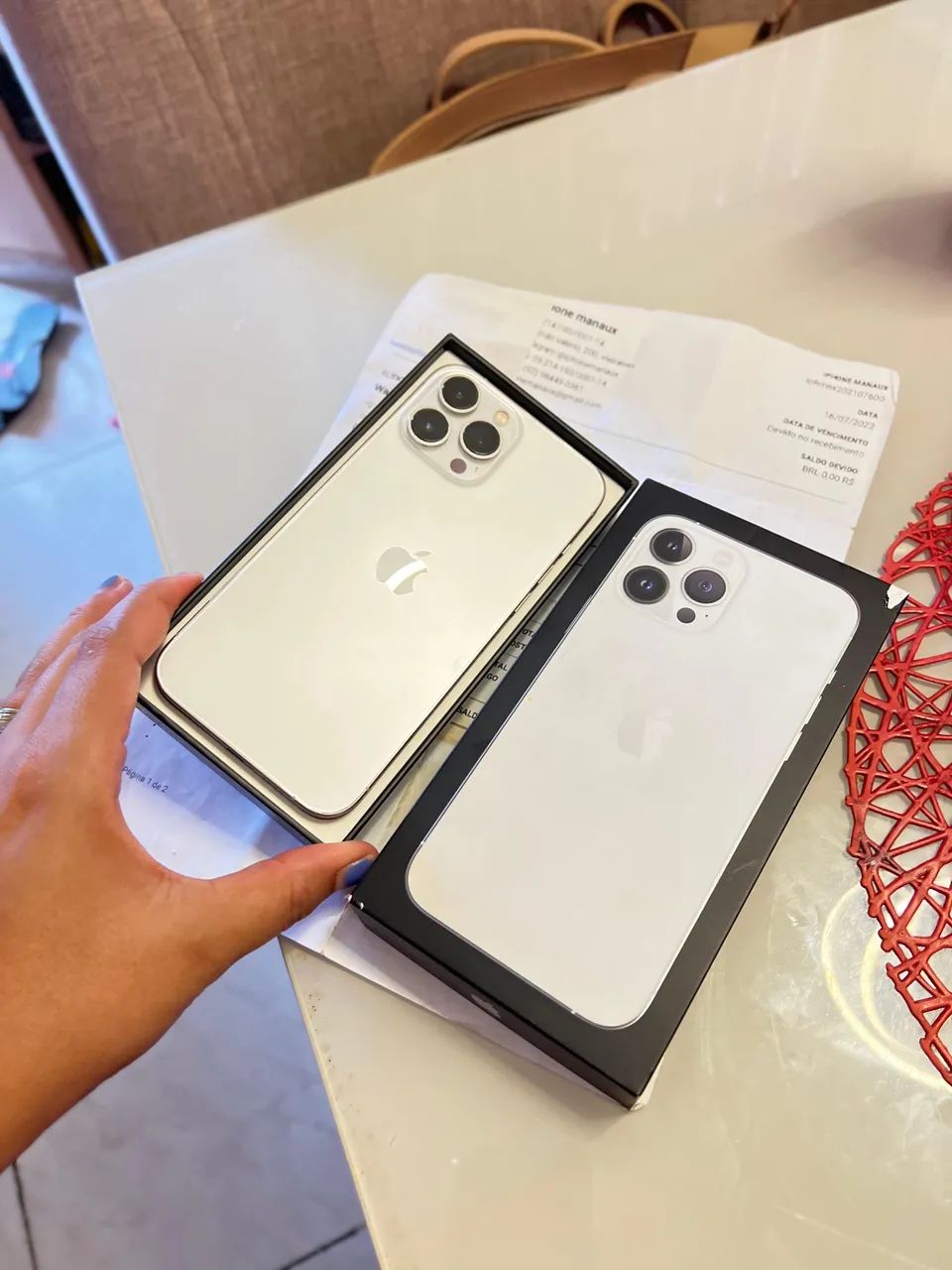 iPhone 13 Pro Max 256GB com nota fiscal. Aceito cartão - Celulares