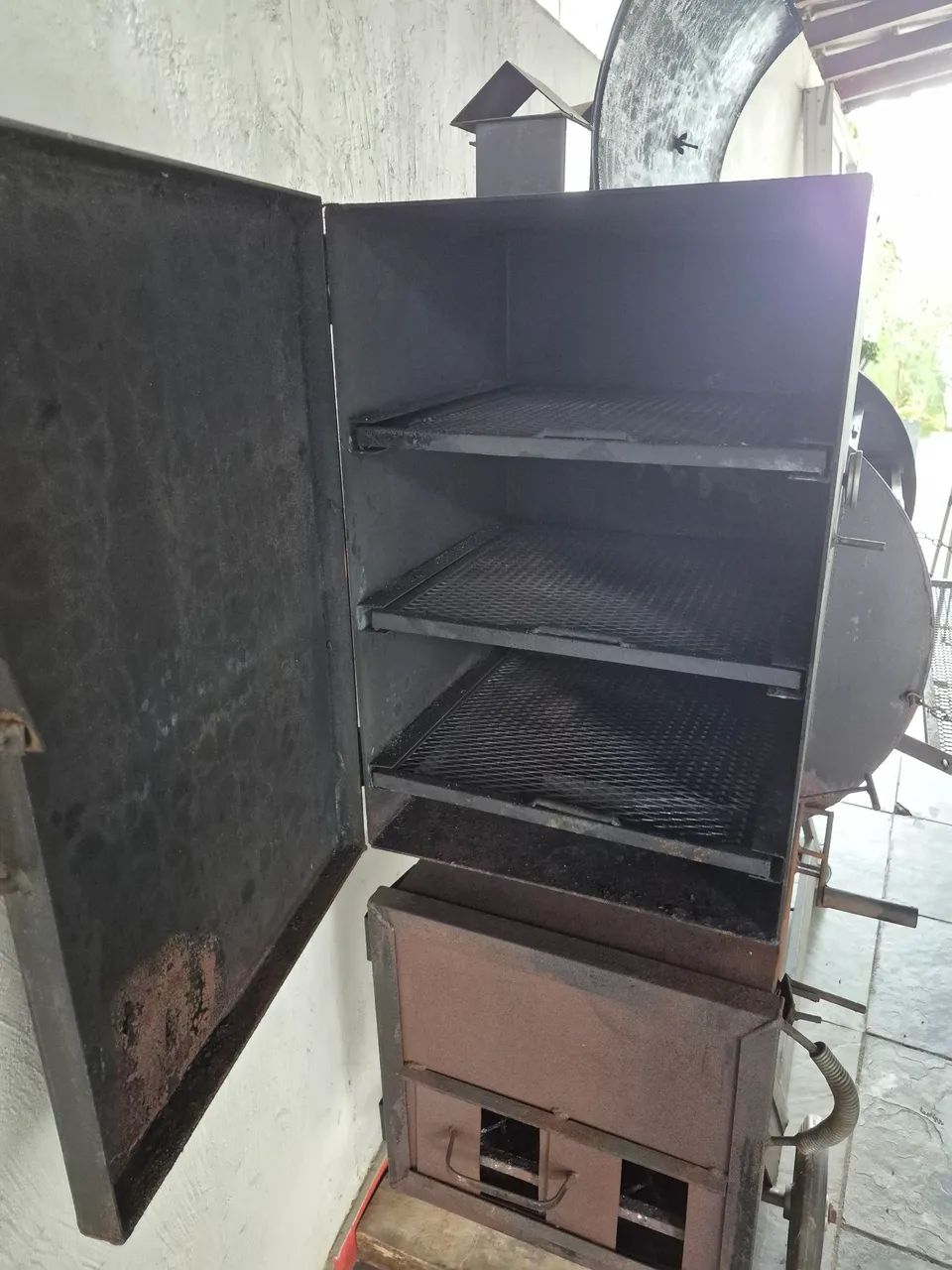 Pit Smoker Defumador- 50kg - Foto 5