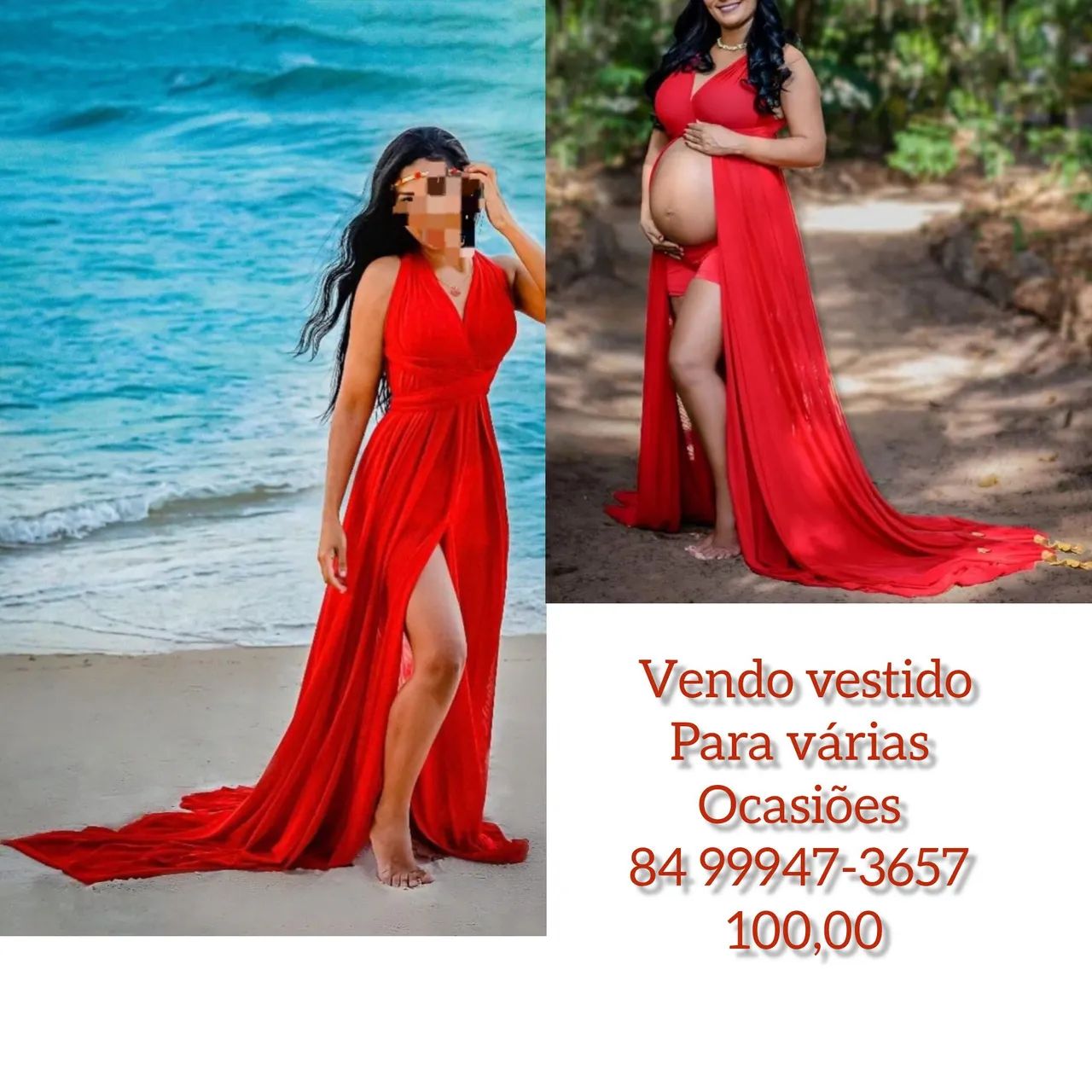 Vestido para qualquer ensaio fotografico multiuso