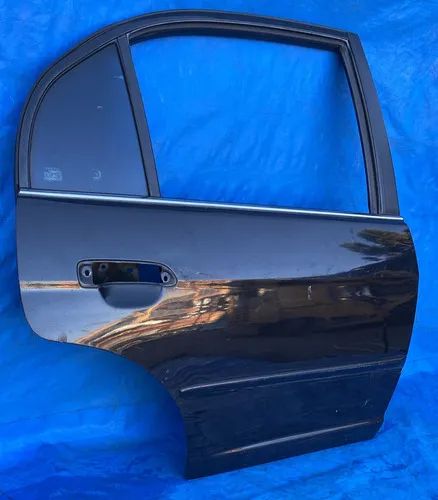 Porta Traseira Direita Civic 2001 2002 2003 2004 2005 2006 Traseira Direita Preto - Foto 4