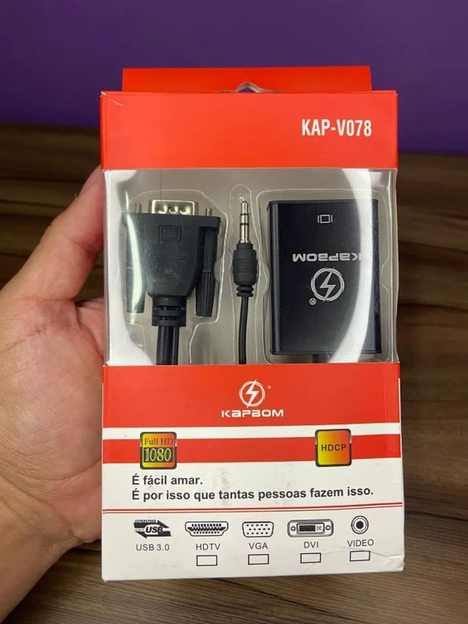 CONVERSOR VGA PARA HDMI - Foto 4