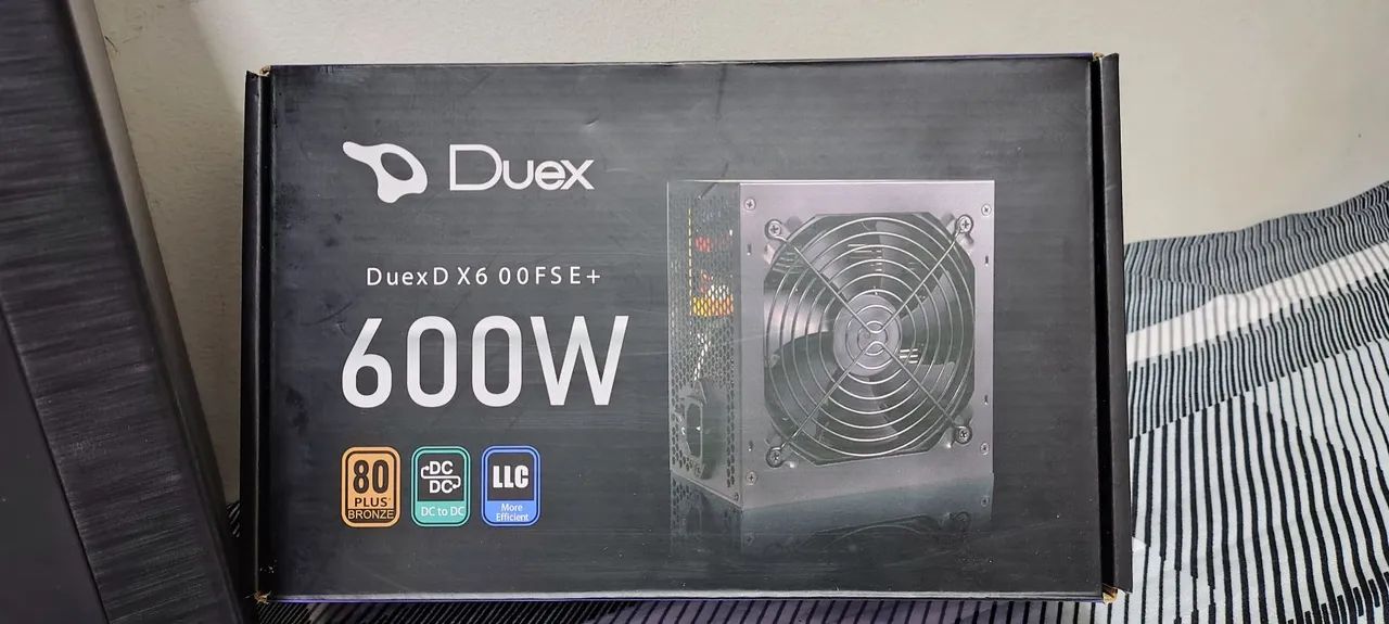 Fonte duex 600W para Pc gamer