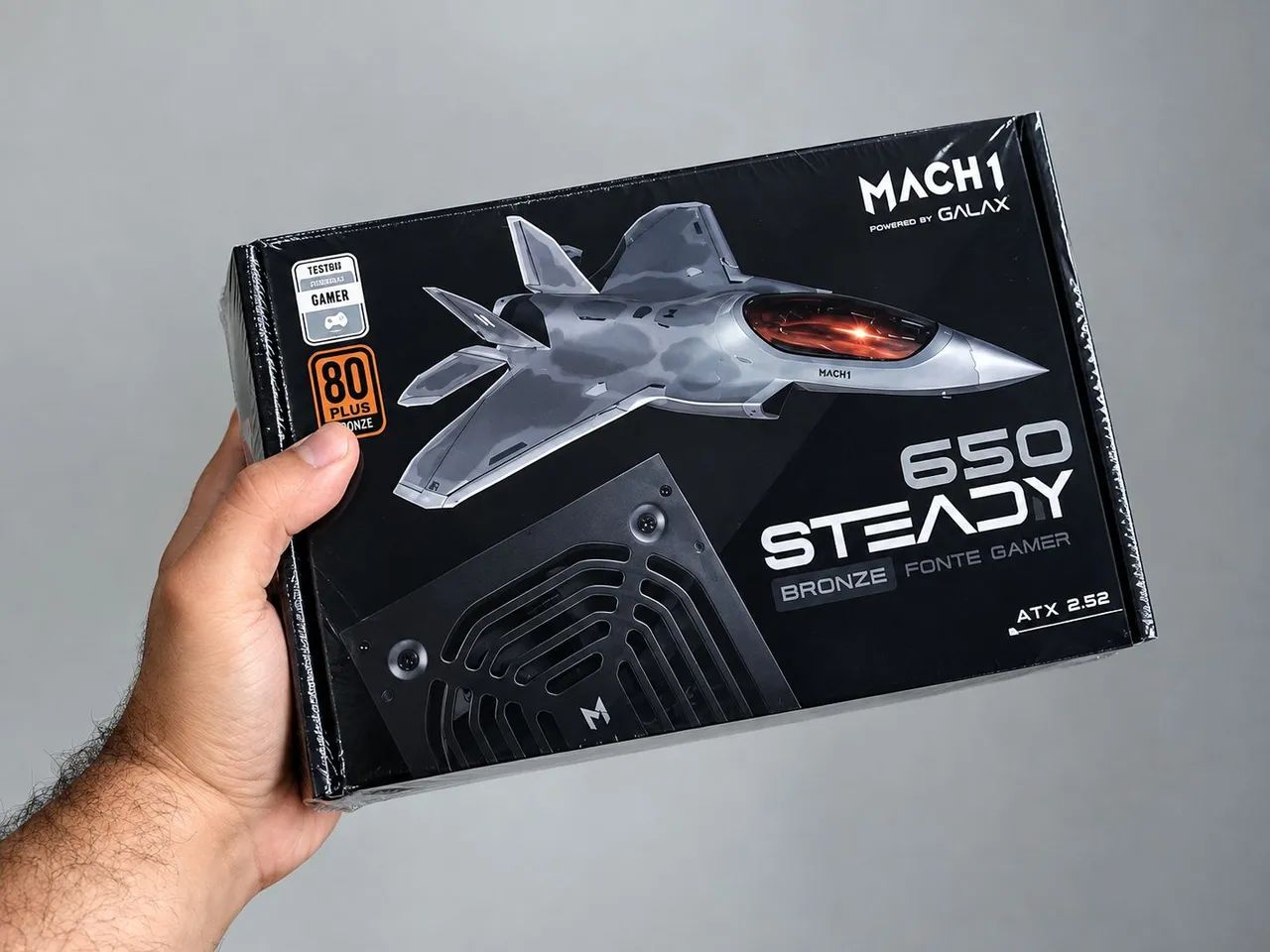 FONTE GAMER MACH1 650W - Foto 3