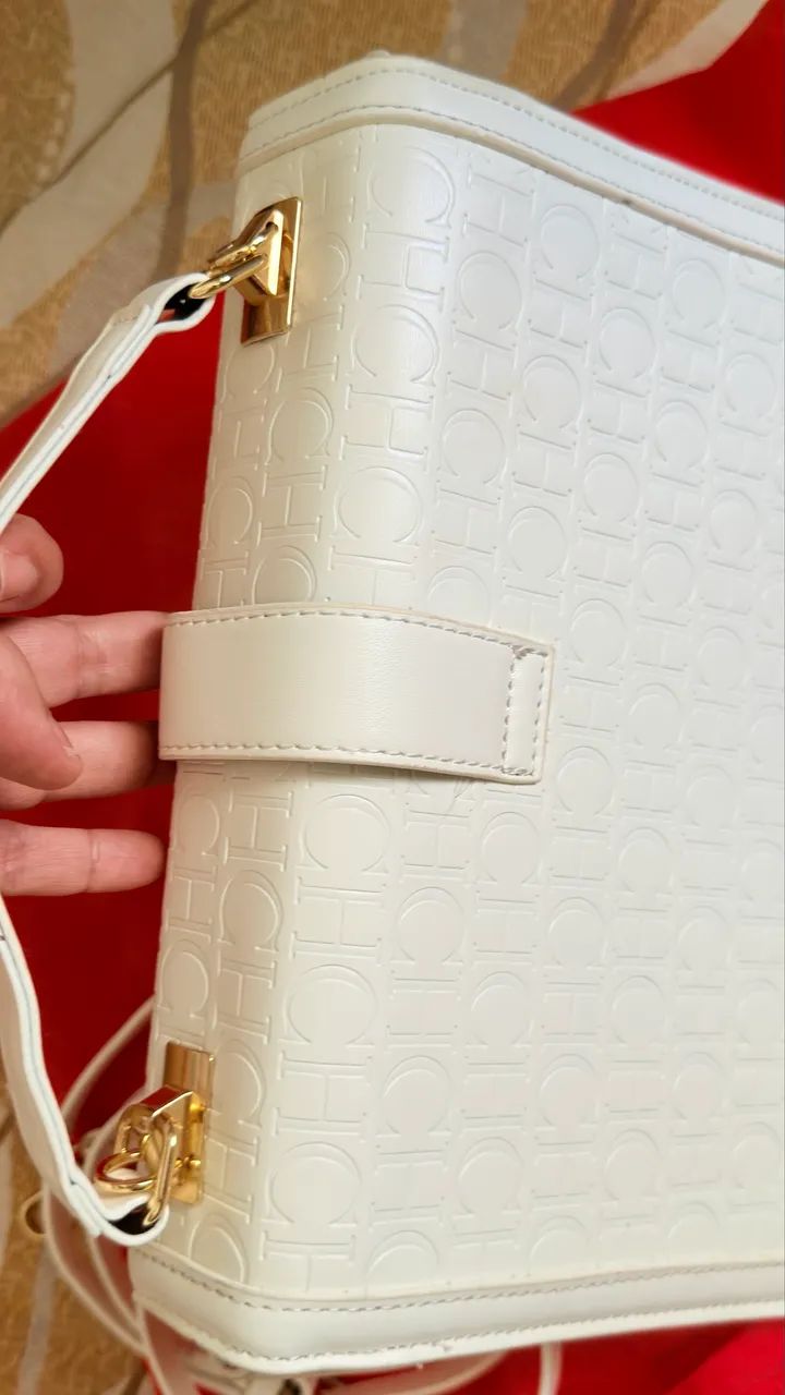 Bolsa crossbody CHCH Off-White - Foto 4