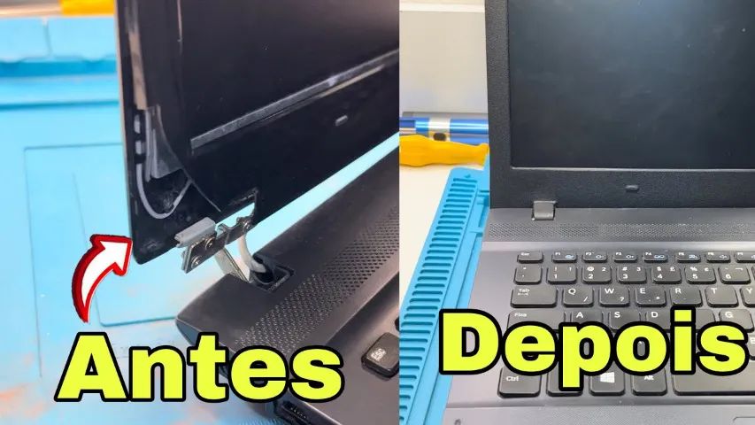 Reparo e Reforma em Carcaça de Notebook