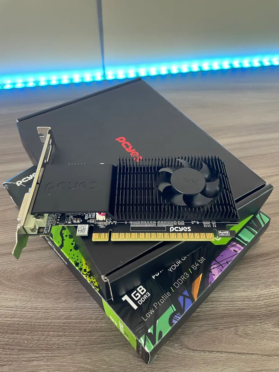 Gforce GT210 extremamente nova HDMI / DVI (parcelo e entrego)  - Foto 3