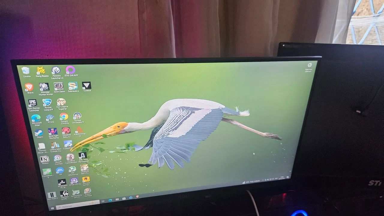 Monitor 23 polegadas 120hz HDMI e VGA. Painel VA. - Foto 2