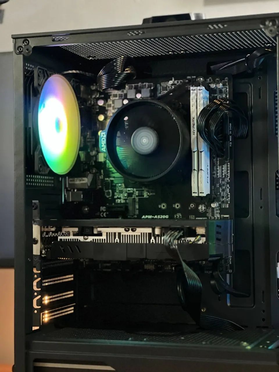 PC Gamer Ryzen 5, RX 580 8GB, 16GB RAM, SSD + HD - Foto 4