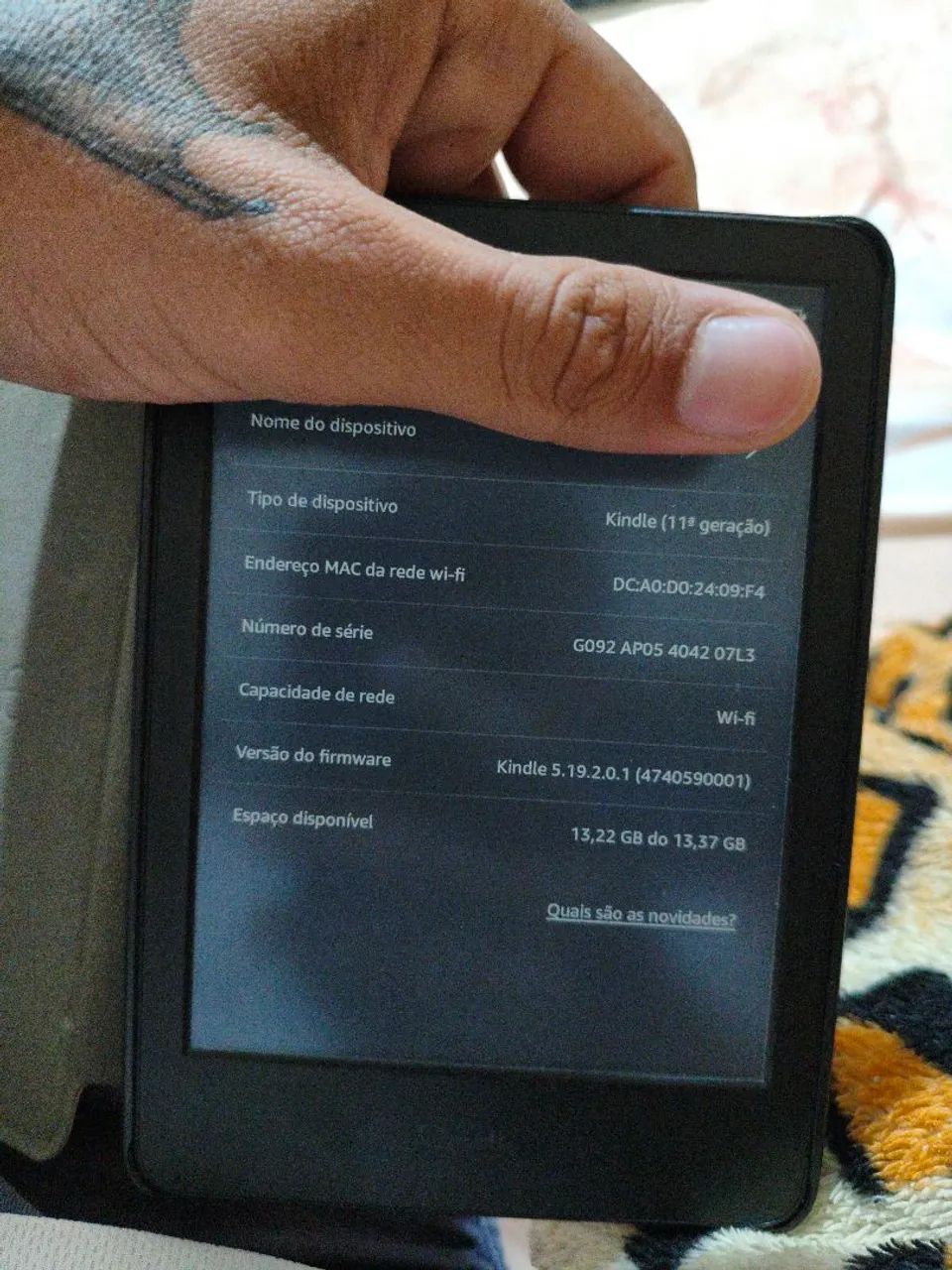 Vendo Kindle da 11 geração 
