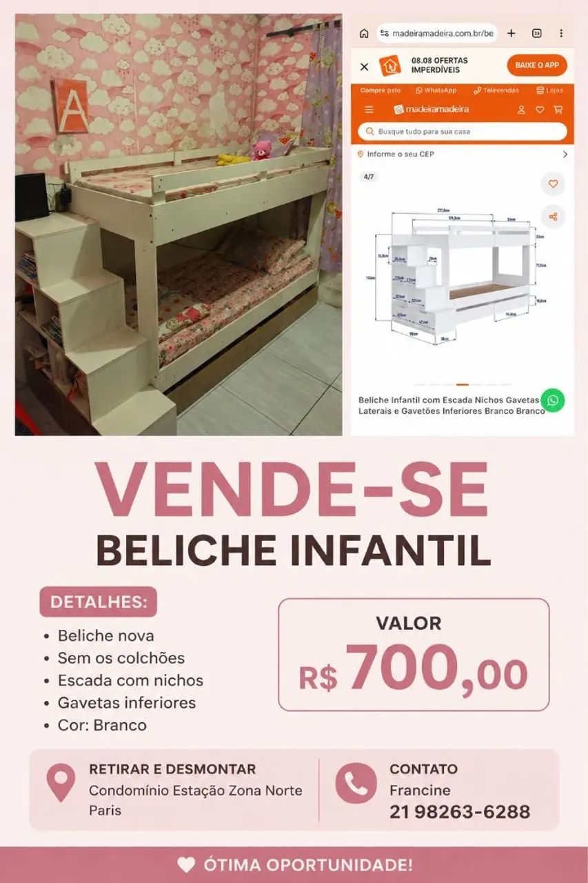 Beliche semi nova 