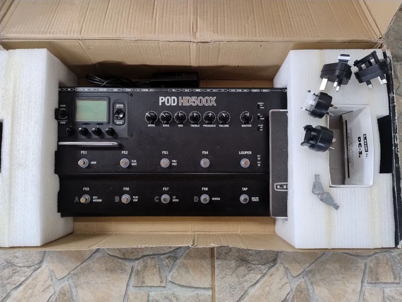 POD HD500X ZERADA