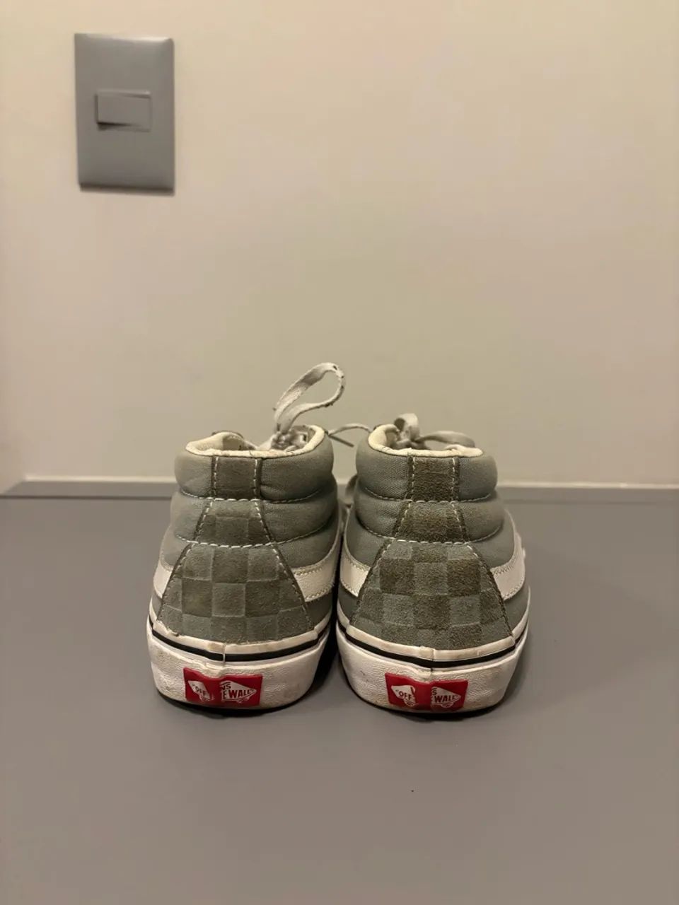Tênis Vans Mid Cinza  - Foto 2