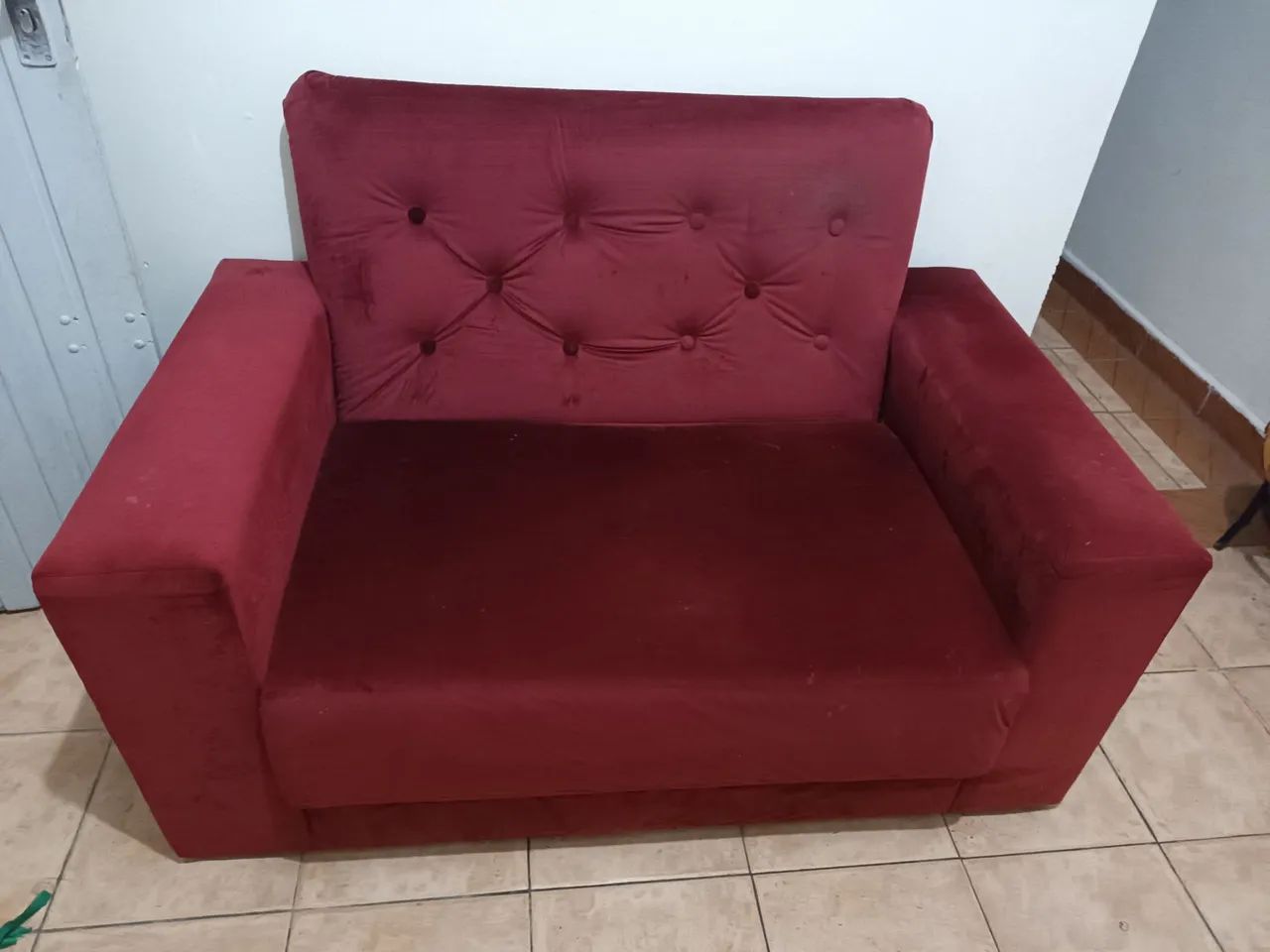 Sofá 2 e 3 lugares (em bom estado) - Foto 2