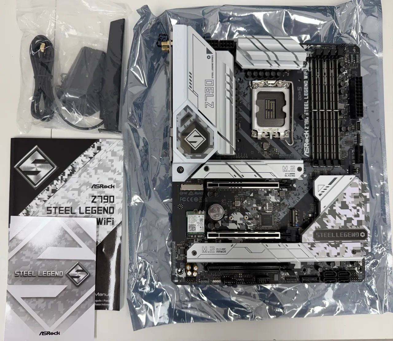 Placa Mãe ASRock Z790 Steel Legend WiFi, Chipset Z790, Intel LGA