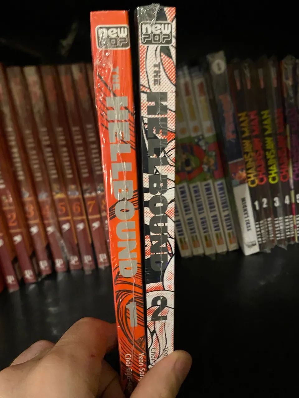 Mangá hellbound 1 e 2 lacrado 